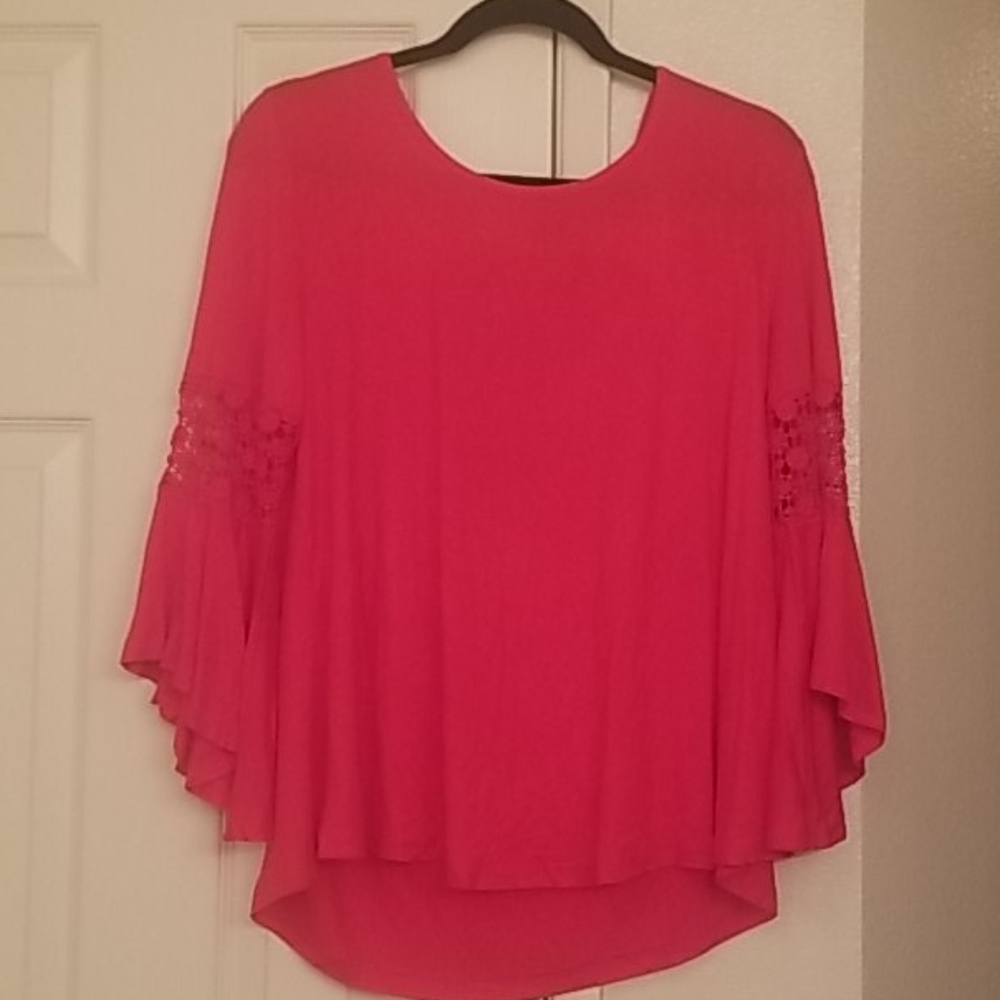 4/$20 - Red blouse, Size XL